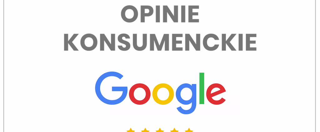 Opinie z Google